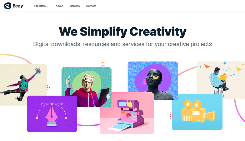 example Eezy website